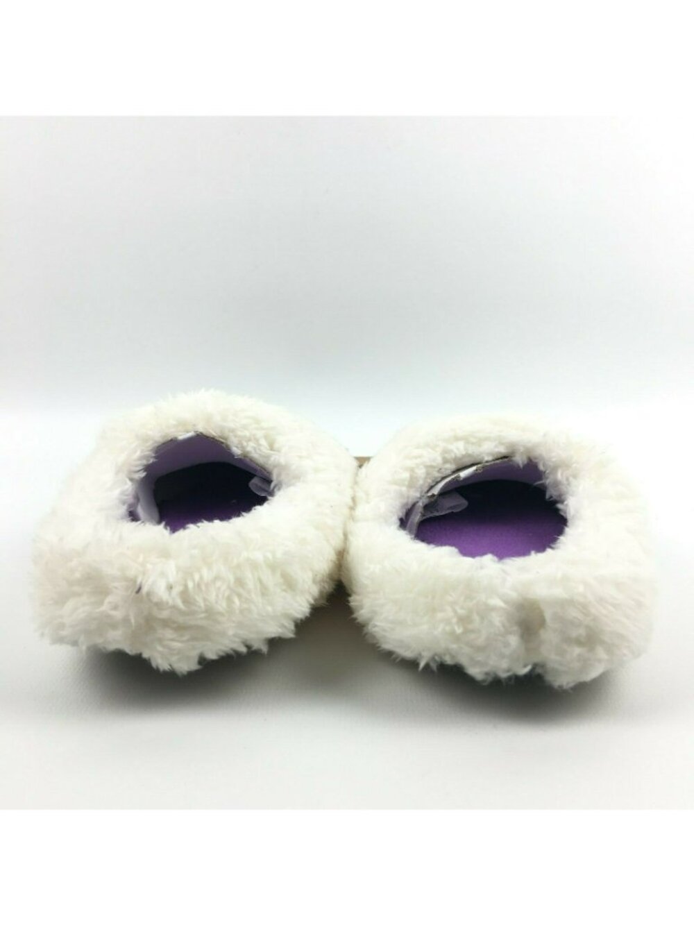 Dearfoams Girls Memory Foam Clog Knit Slippers 11-12 Purple - Picture 4 of 6